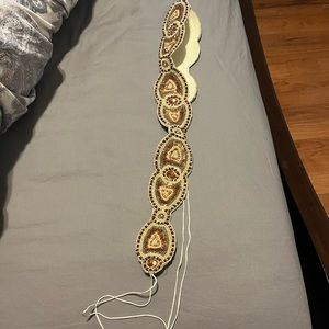 Beaded belt
